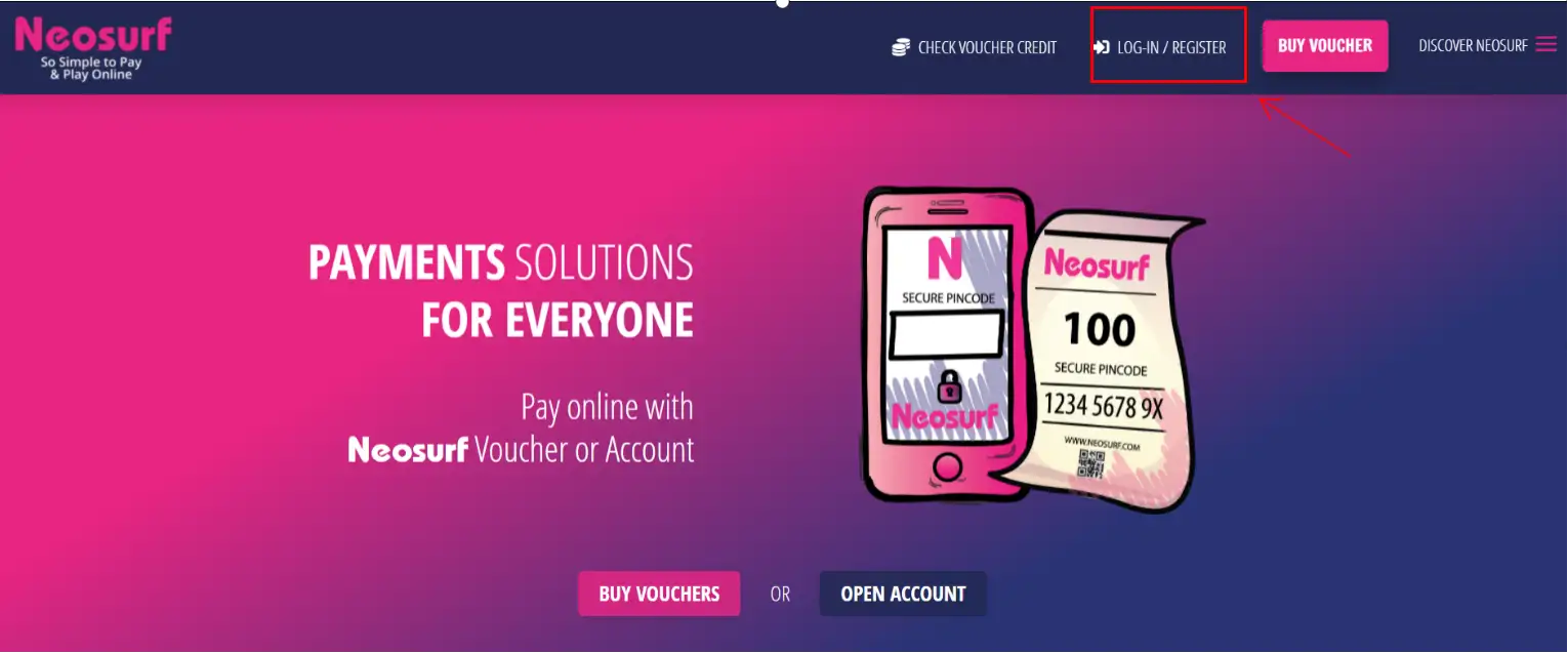 Neosurf registration