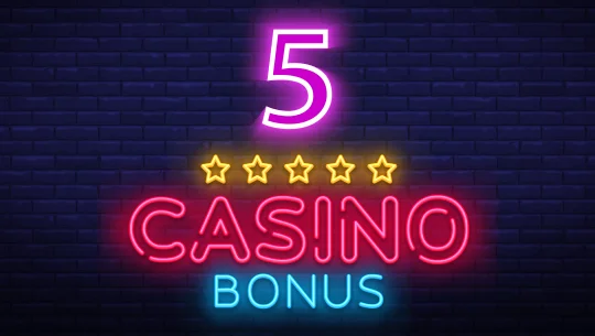 £5 no deposit bonus