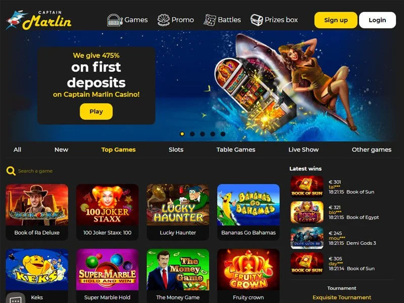 captainmarlin casino