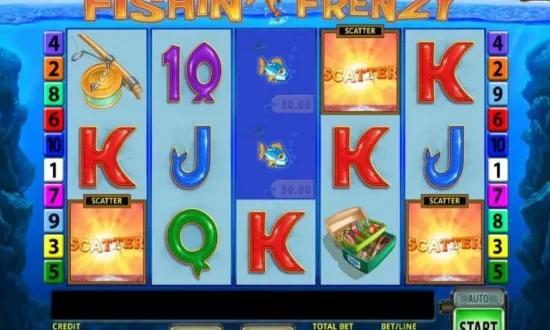 fishin frenzy slot