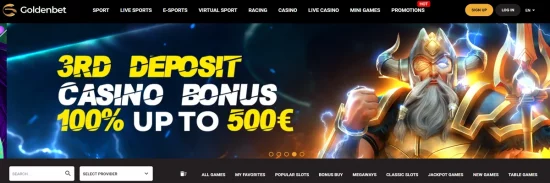 Golden Bets website