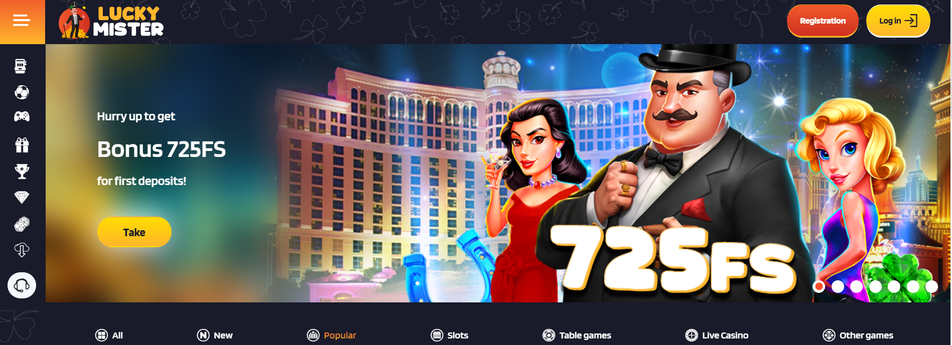 Lucky Mister casino