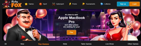 Richyfox casino review