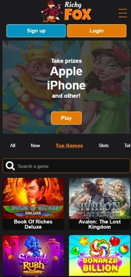 Richyfox Mobile Casino