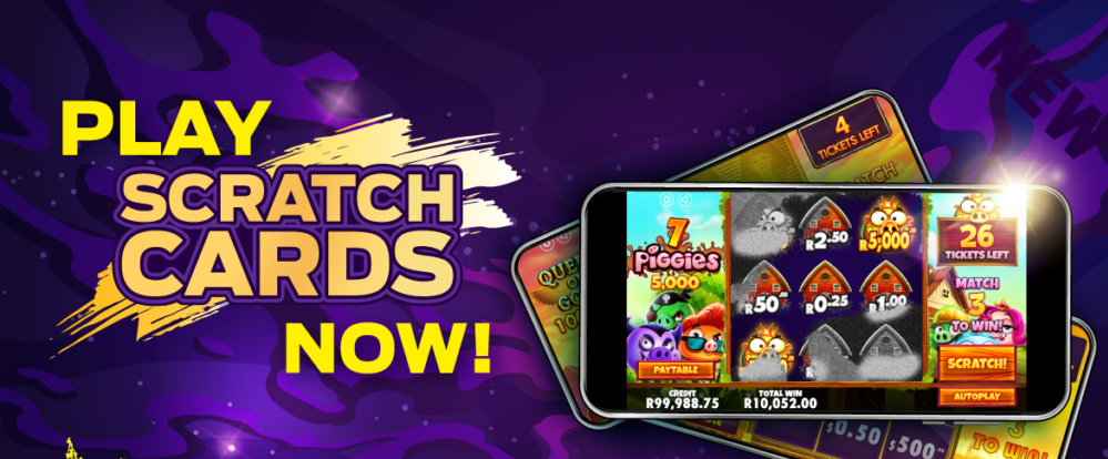 scratch cards no deposit