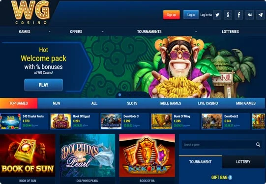 WG Casino review