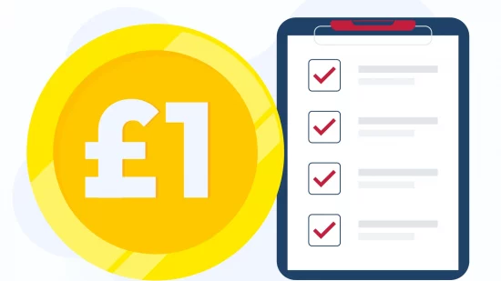 UK casino 1 pound deposit